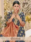 SANGAM VIRANGANA Latest Fancy Designer Party Wear Pure Silk Saree Collection
